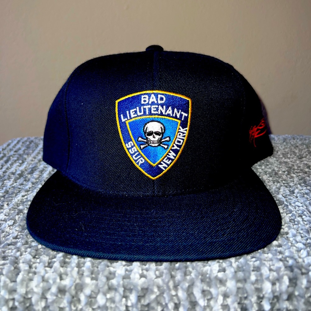 Bad Lieutenant hat, SnapBack adjustable
